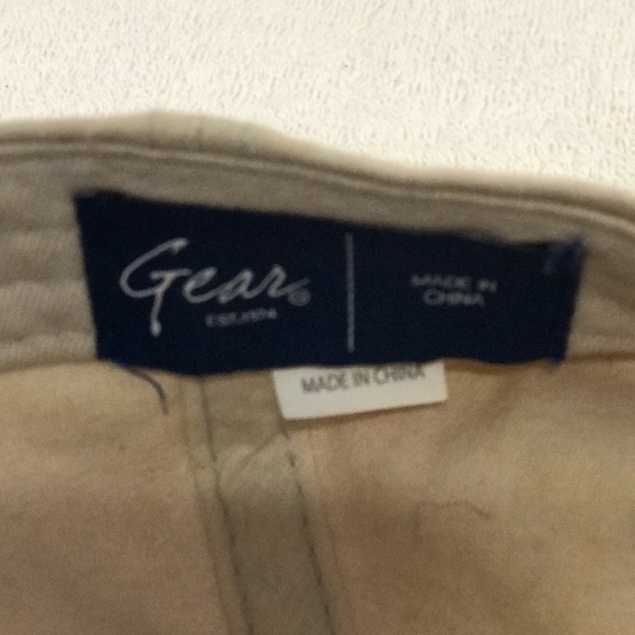 Gear for Sandals on Tan & Black Adjustable Travel & Beach Baseball Cap - Picture 4 of 14